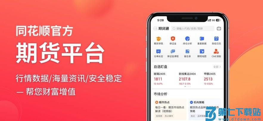 同花顺期货通手机版 v3.95.01 安卓版 2