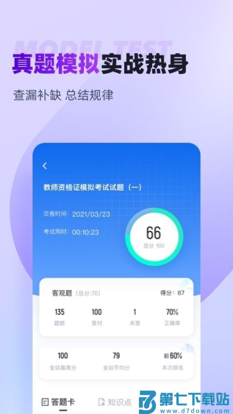 教师资格证考试聚题库官方版v2.0.4 1