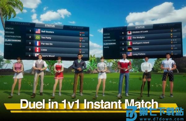 完美挥杆高尔夫游戏v1.579 1