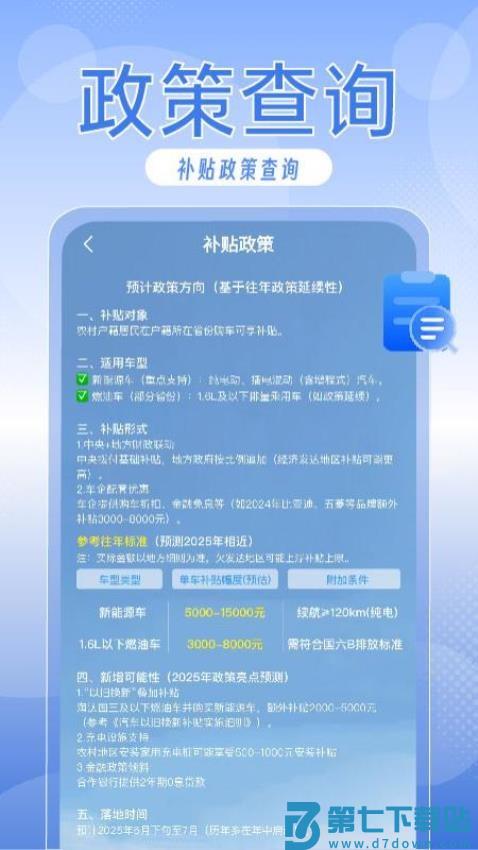 汽车下乡补贴最新版v1.0.1 2