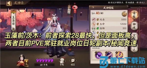 阴阳师式神培养优先级攻略