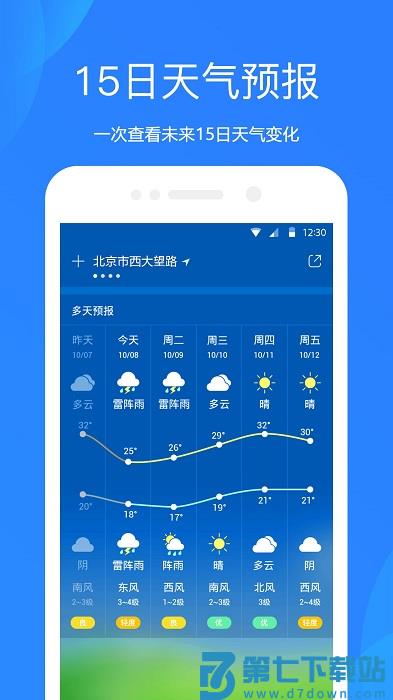 天气预报网app v8.8.5 安卓版 1