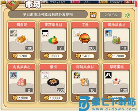 餐厅萌物语萌娘交互系统介绍