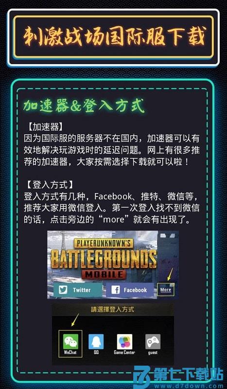 绝地求生国际服登录教程