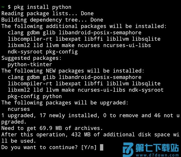 termux手机版入门教程