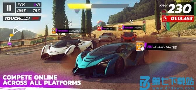 狂野飙车传奇集结官方版(asphalt legends unite) v24.1.2c 安卓国际版 2