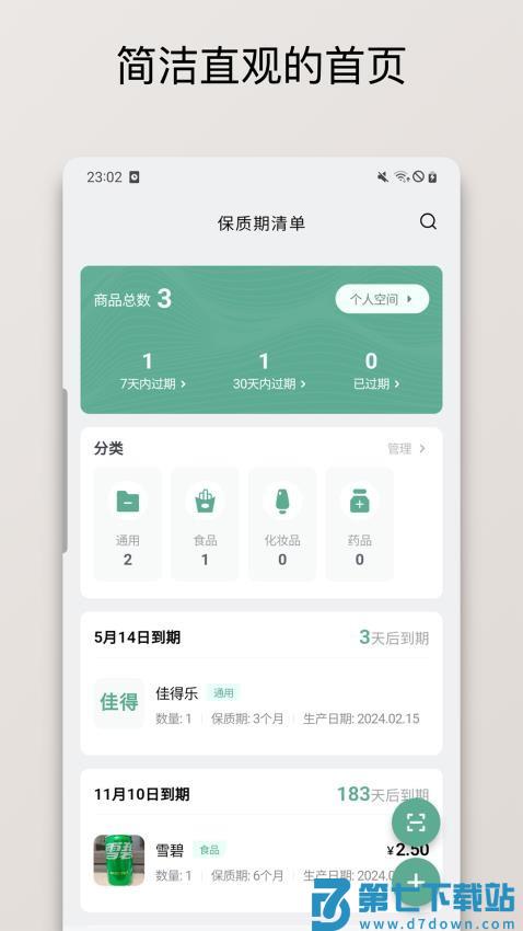 保质期清单最新版