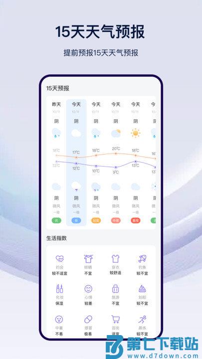 星云天气客户端(天气预报) v3.7.3 安卓版 1