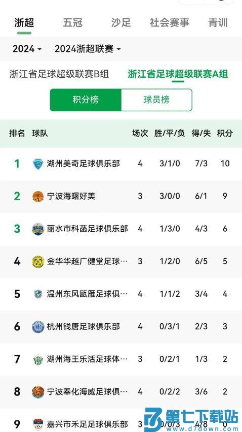 浙里足球官方版v2.6.0 3