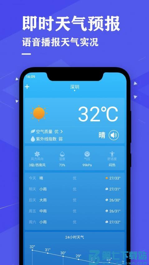 即时天气预报最新版v4.1 4