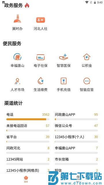 唐山12345官方版 v3.2.8 安卓版 1