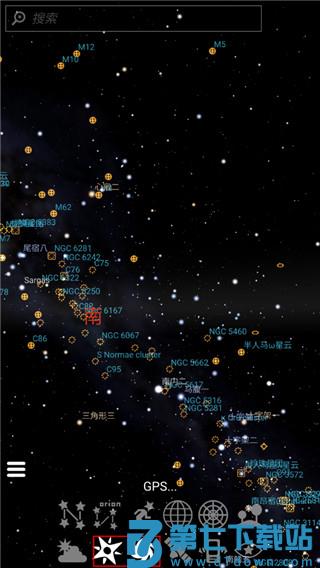 虚拟天文馆app星云查看方法