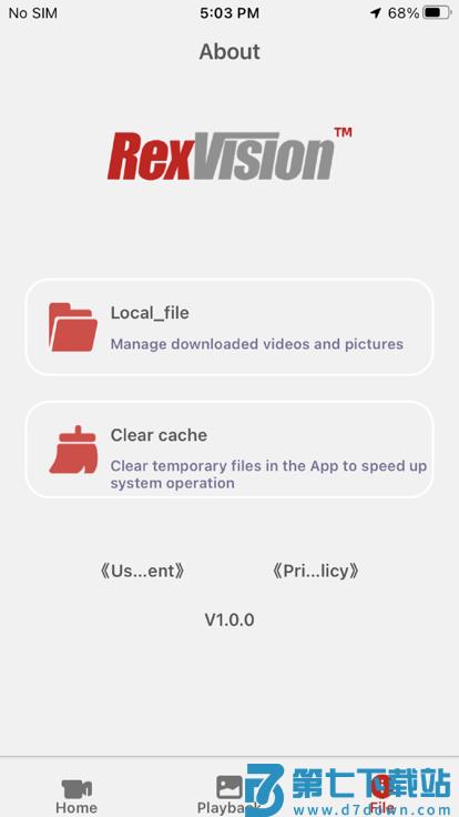 rexvision行车记录app v1.0.2 1