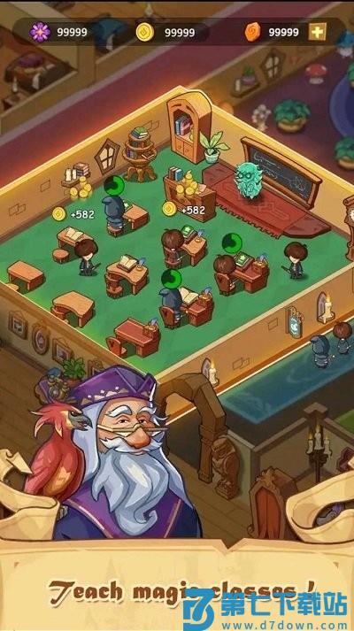 闲置魔法学校游戏 v3.0.1 安卓版 0