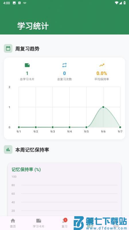 艾宾浩斯记忆法免费版v1.0.0 2