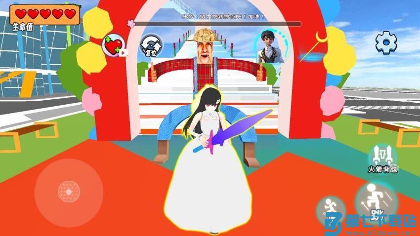 女生逃离跑酷游戏v1.0 4