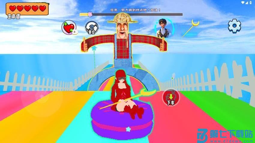 女生逃离跑酷游戏v1.0 3