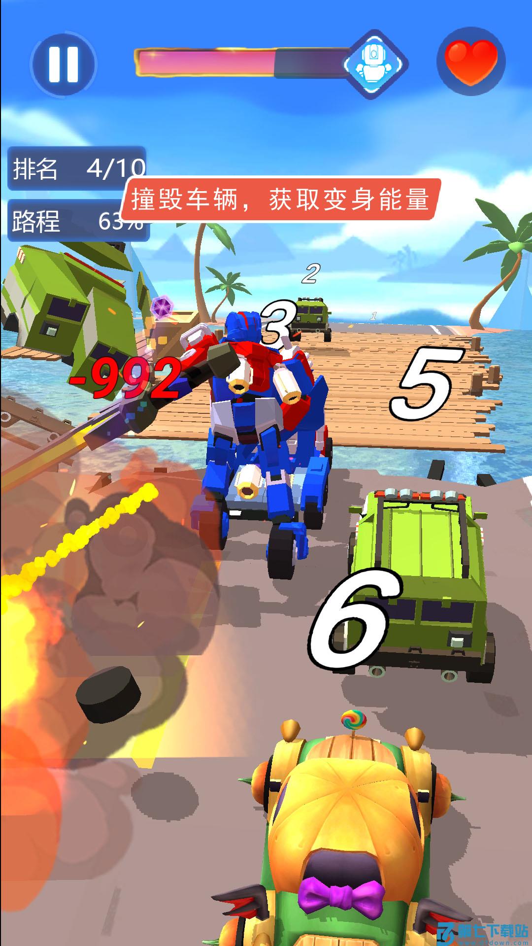 汽车人变形热血赛车v1.2.6 3