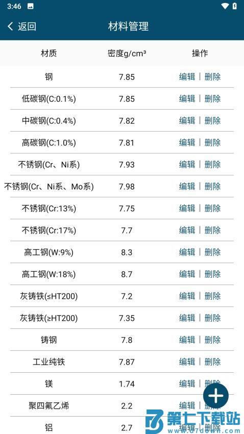 材料重量计算器Pro手机版v1.3.2 4