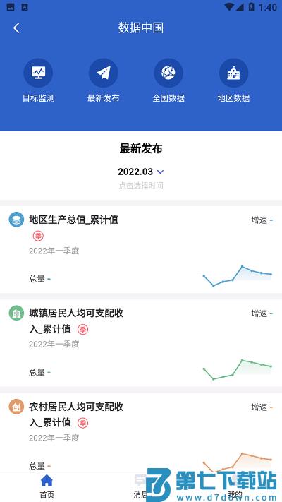 国家统计局软件(数据中国) v2.1.1 安卓客户端 3