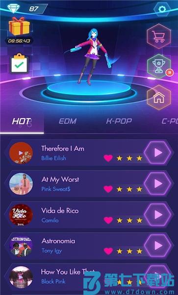 跳舞子弹电火花手机版 v2.1.5 安卓版 2