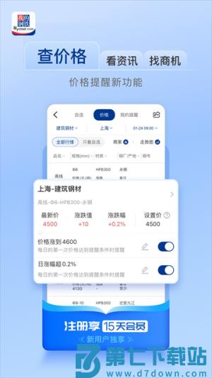 我的钢铁网 v6.23.0 手机版 1