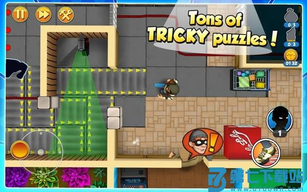 神偷鲍勃2双重麻烦中文版(robbery bob 2) v1.12.0 安卓最新版 1