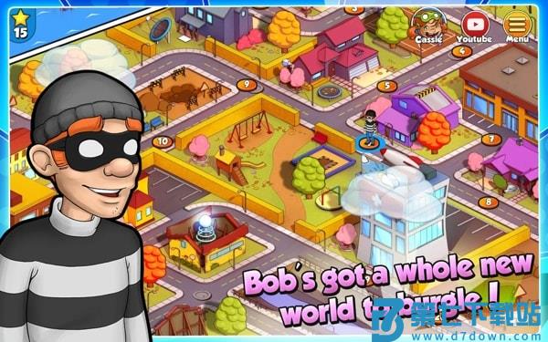 神偷鲍勃2双重麻烦中文版(robbery bob 2) v1.12.0 安卓最新版 2