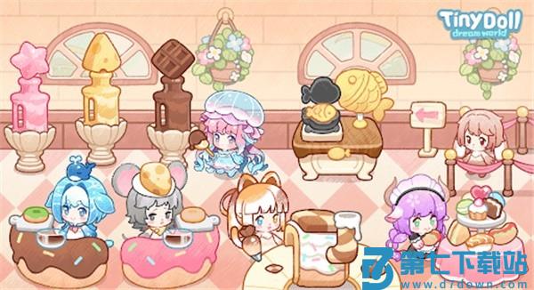 迷你小镇梦幻乐园手游(Tiny Dolls：Dream World)