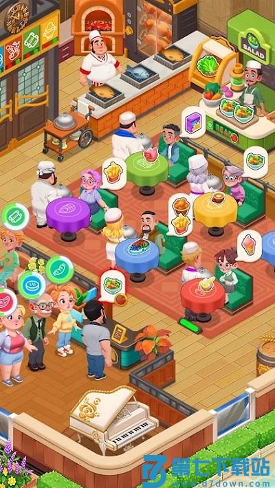 快乐晚餐故事游戏中文版(Happy Diner Story) v1.0.85 安卓版 0