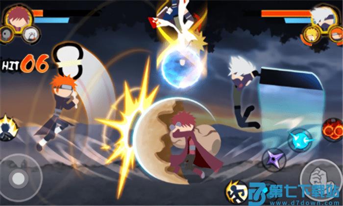 火柴人忍者3v3竞技场游戏(stickman ninja 3v3) v7.2 安卓版 2