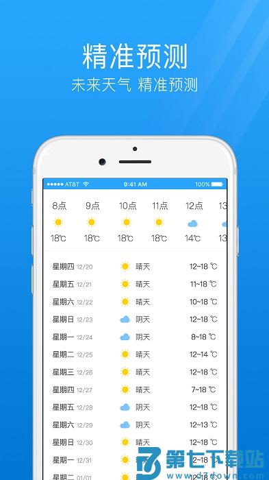 7日天气预报app v4.1.2 安卓版 1