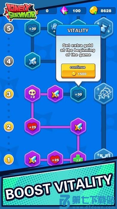 孤独的幸存者游戏 v1.34.0 安卓版 0