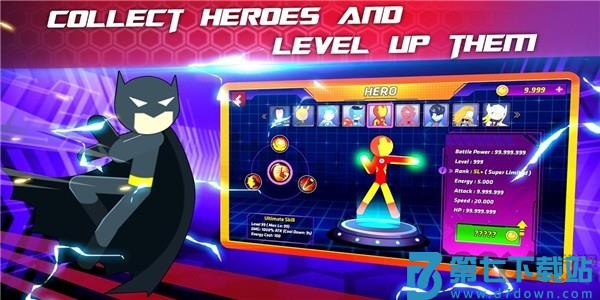 超级火柴人英雄战斗游戏 v4.0 安卓版 1