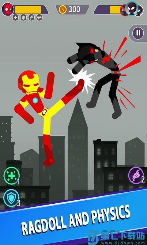 火柴人之超级影子战士最新版(Stickman Battle: Super Shadow) v1.0.60 安卓版 1