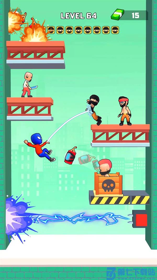 摇摆英雄绳索战士游戏v1.0.3 4