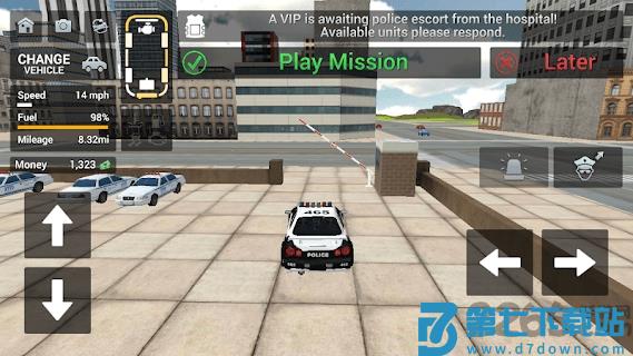 警车值班警察模拟器