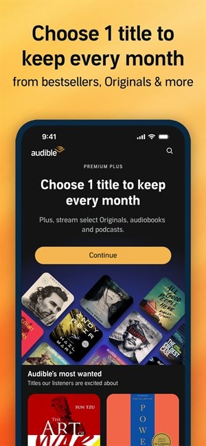 亚马逊听书audible有声书软件 v25.49.15 安卓版 0