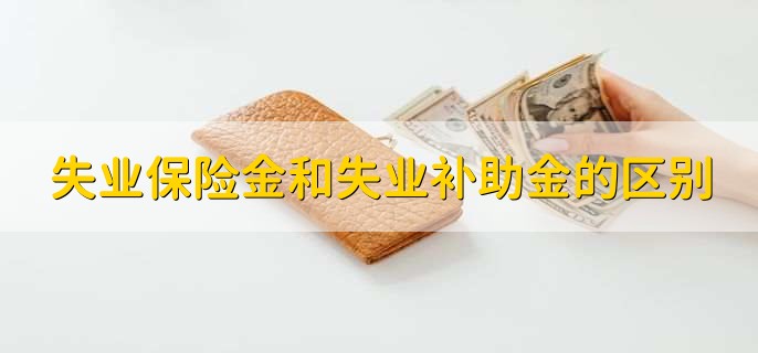 失业保险金和失业补助金的区别，有以下三点不同
