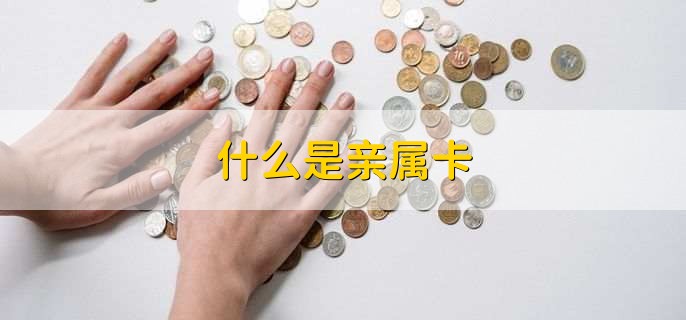 什么是亲属卡，是一种代付产品