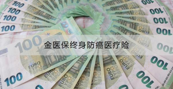 金医保终身防癌医疗险