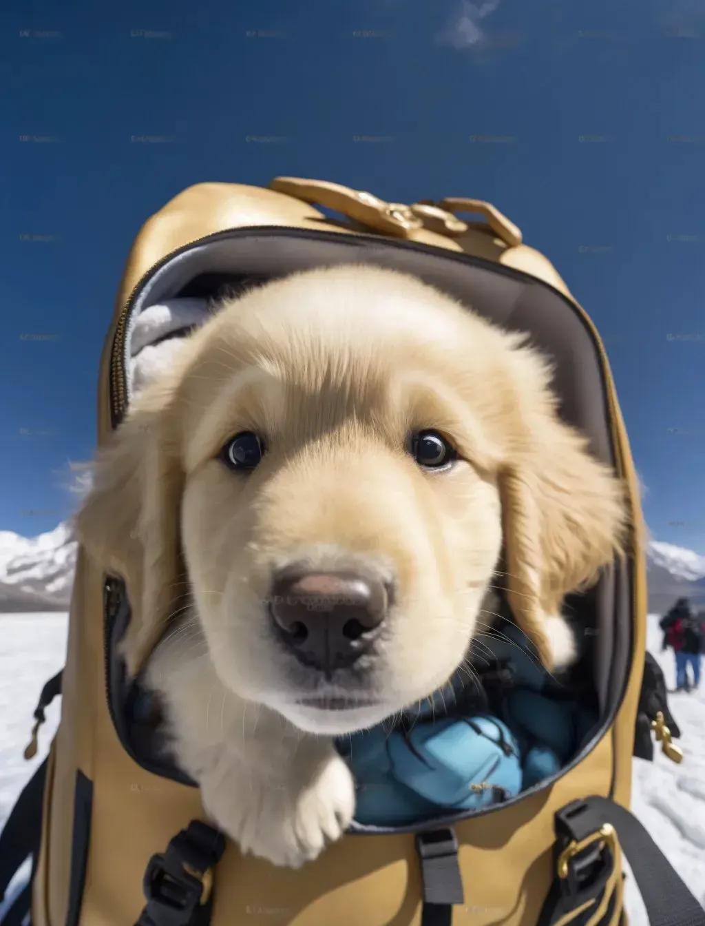 金毛幼犬图片大全大图（白色金毛犬图片）