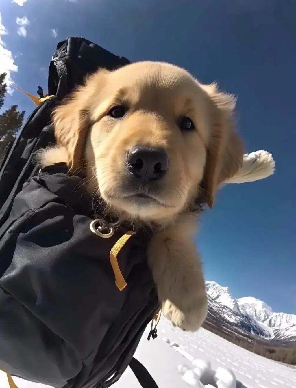 金毛幼犬图片大全大图（白色金毛犬图片）