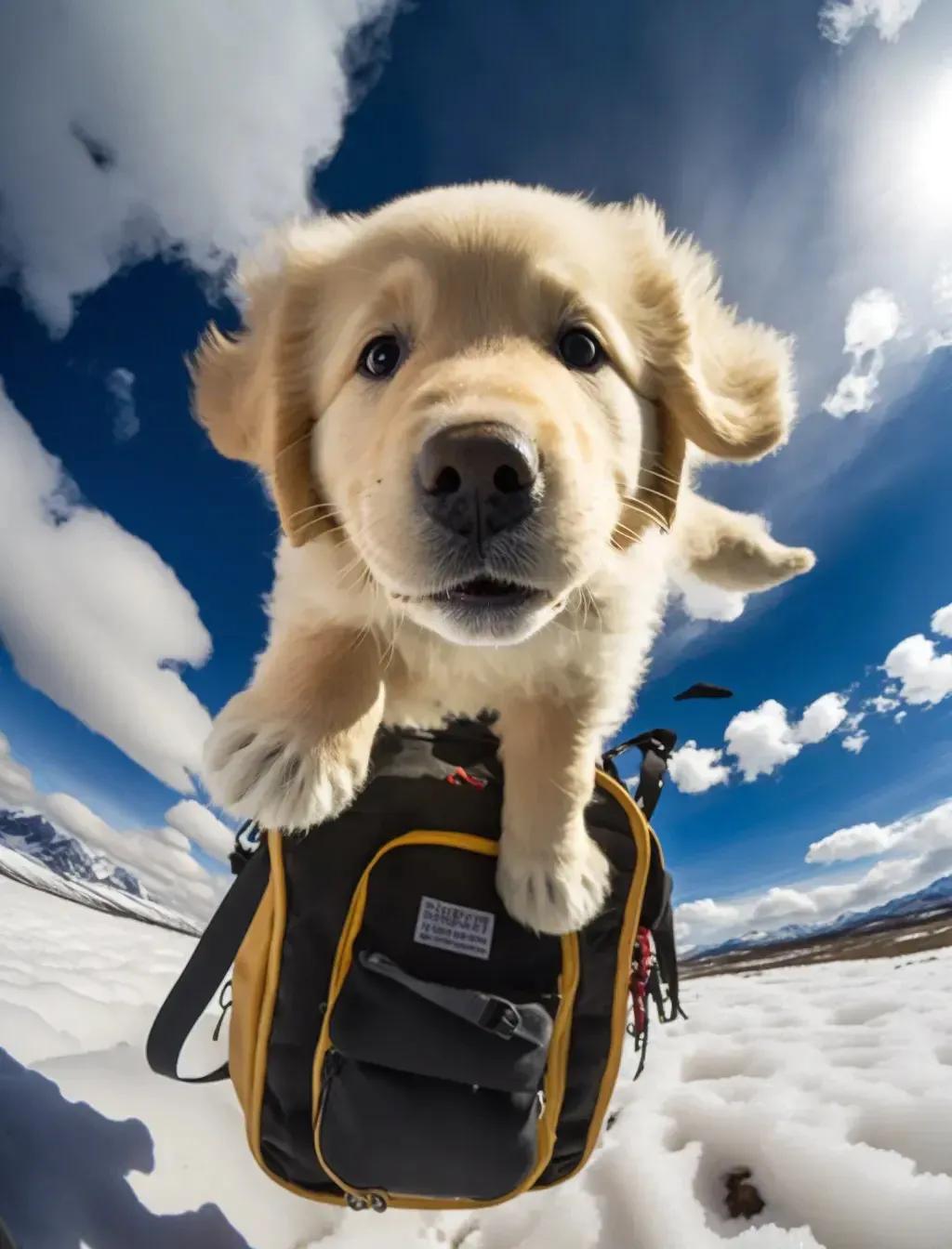 金毛幼犬图片大全大图（白色金毛犬图片）