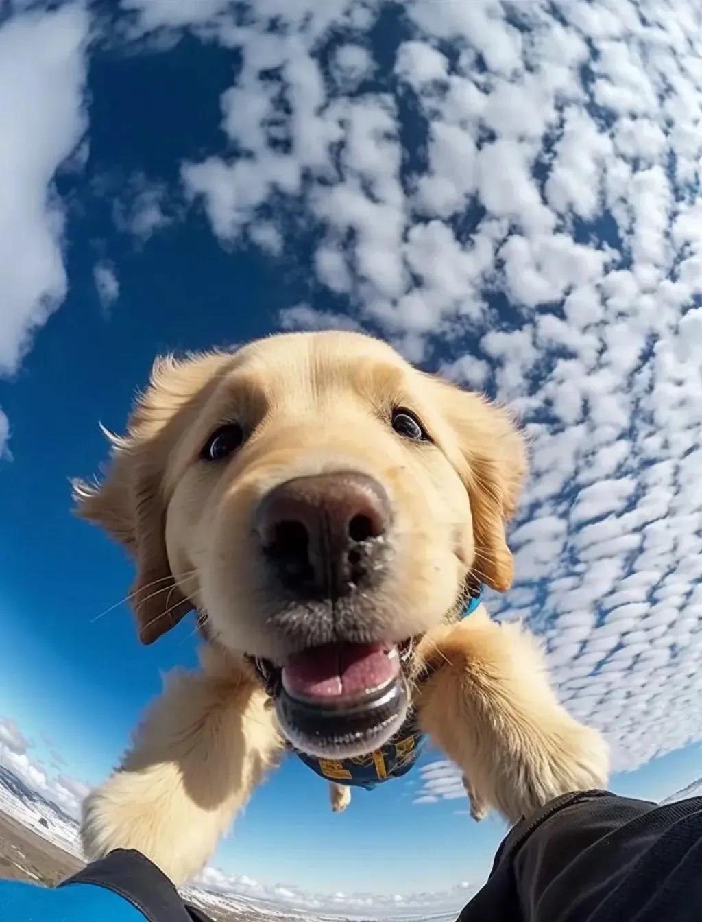 金毛幼犬图片大全大图（白色金毛犬图片）