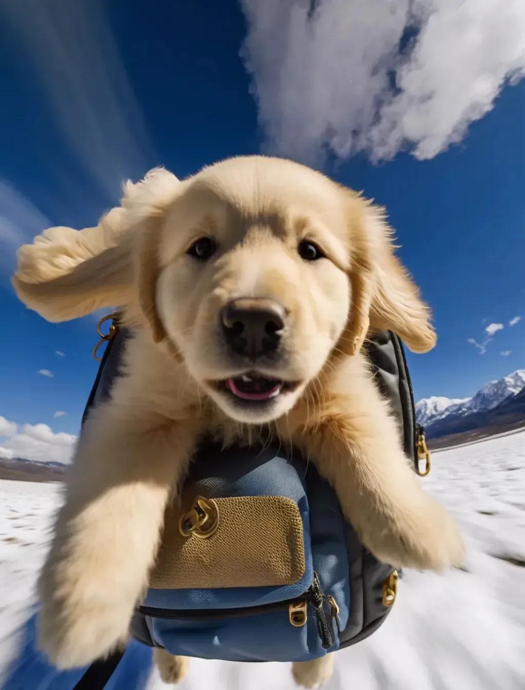 金毛幼犬图片大全大图（白色金毛犬图片）