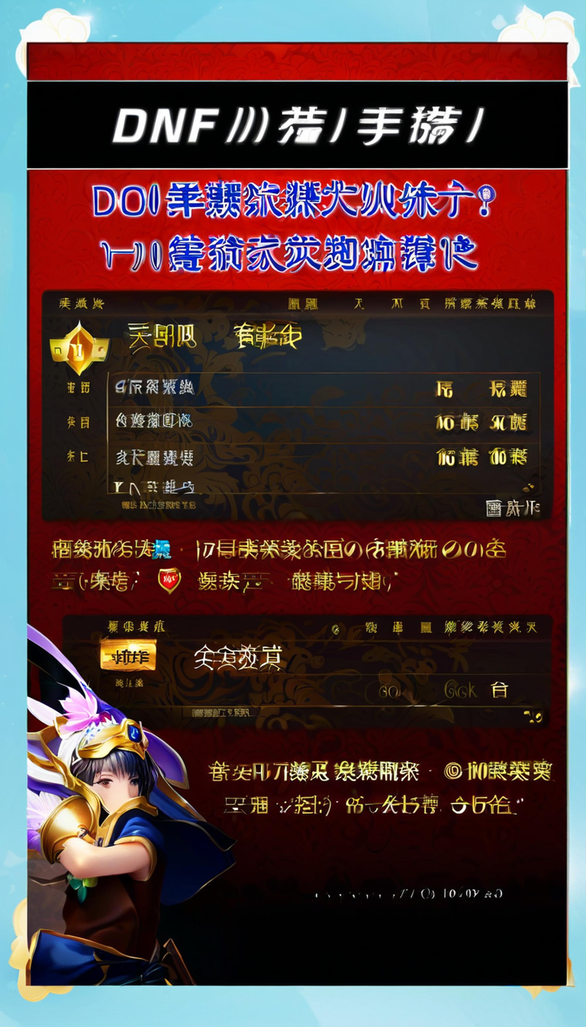 DNF 手游阶段性毕业及白嫖深渊票攻略