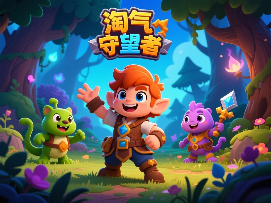 欧美魔幻冒险手游《淘气守望者》上线