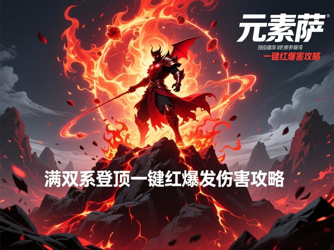《元素萨满双系登顶一键红爆发伤害攻略》