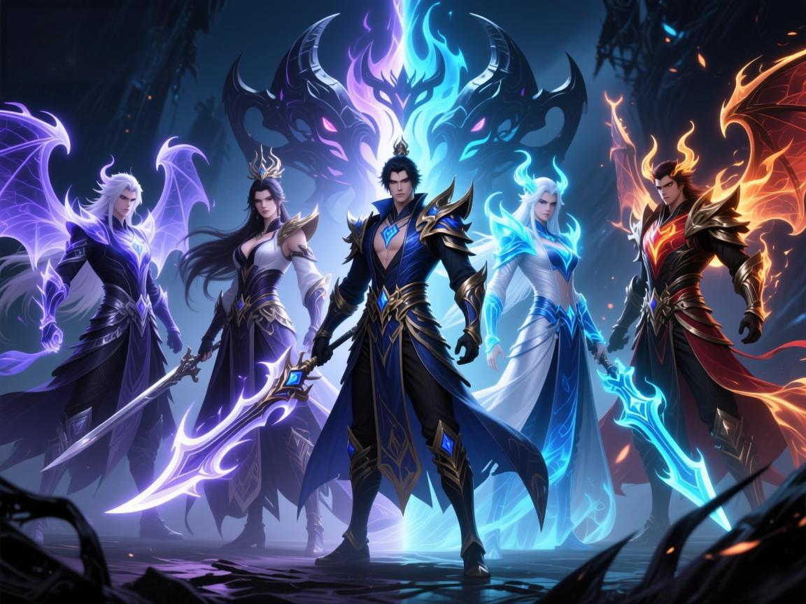 斗罗大陆猎魂世界:四大武魂无缝切换